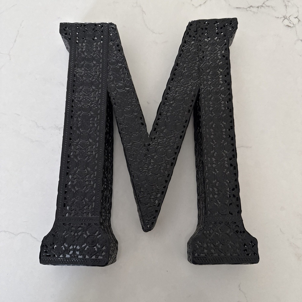 12" Cast Iron House Letter Rustic‎ Farmhouse Wall Decor